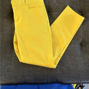 Banana Republic Women's Yellow Chinos